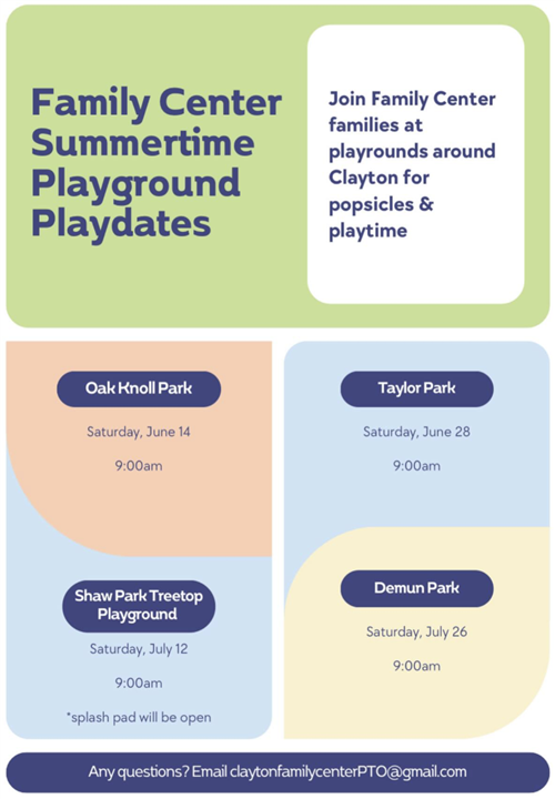 Summer Playdates